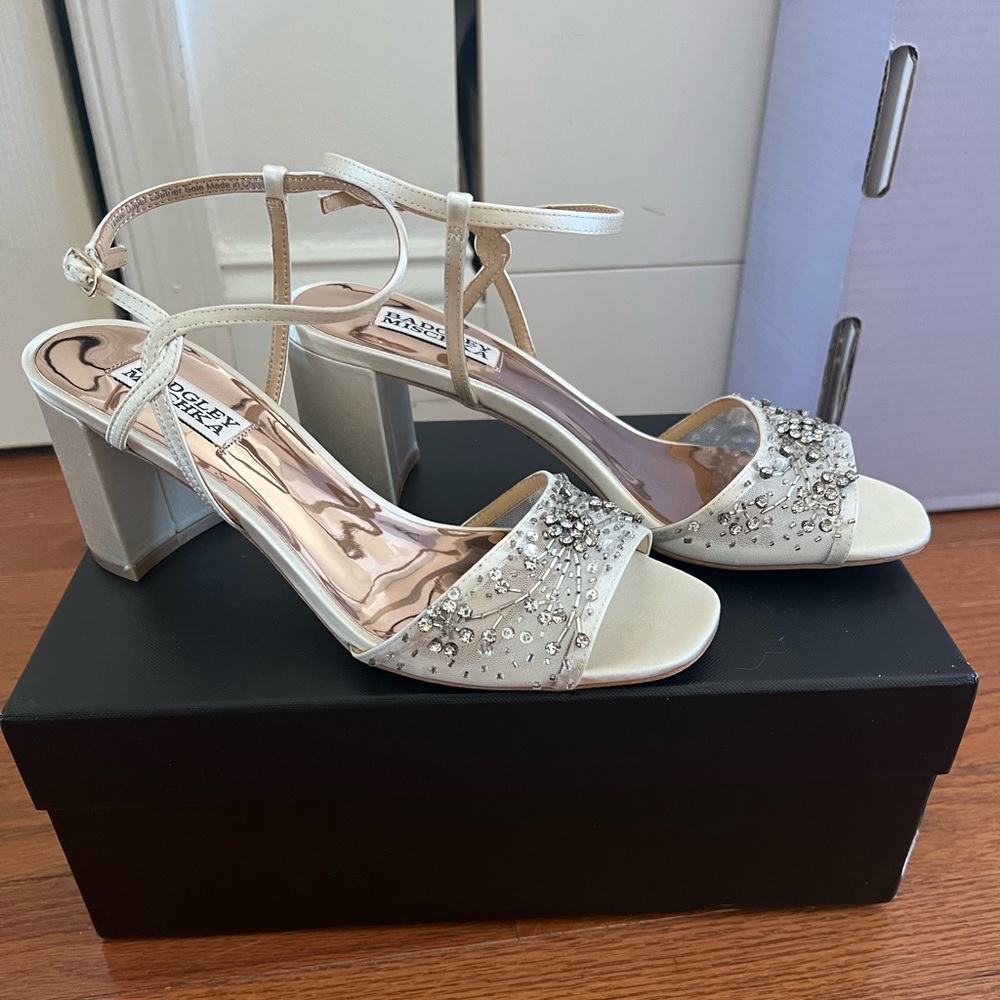 Badgley Mischka Bridal Heels